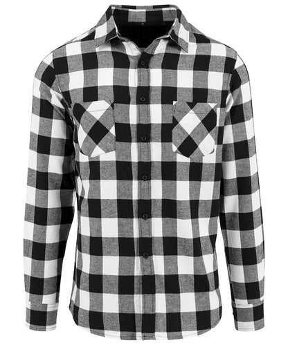 Checked flannel shirt