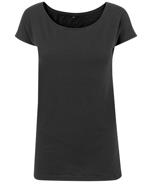 Women's wide neck tee