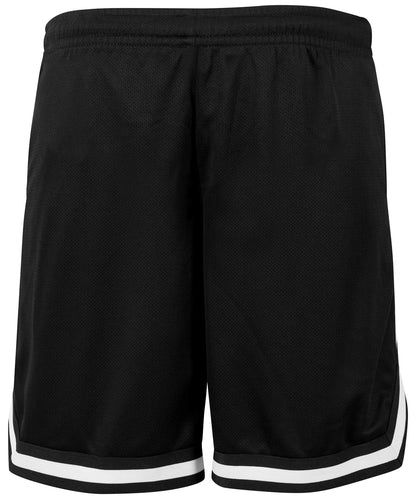 Two-tone mesh shorts