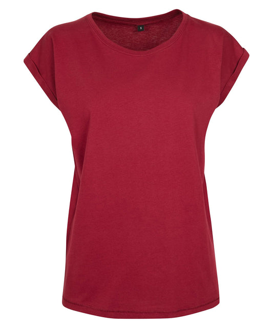 Women's extended shoulder tee