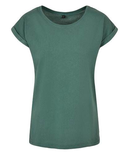 Women's extended shoulder tee