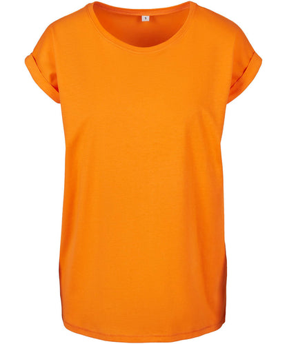 Women's extended shoulder tee