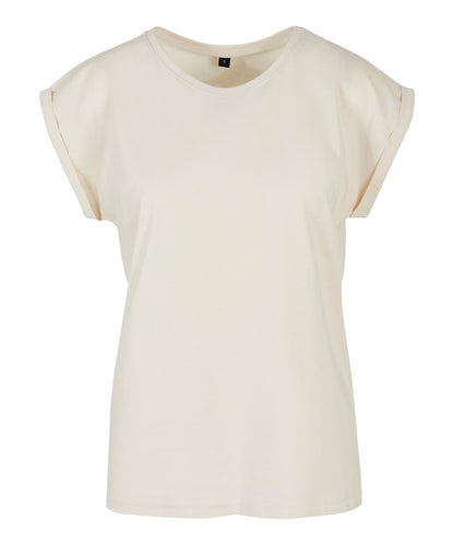 Women's extended shoulder tee