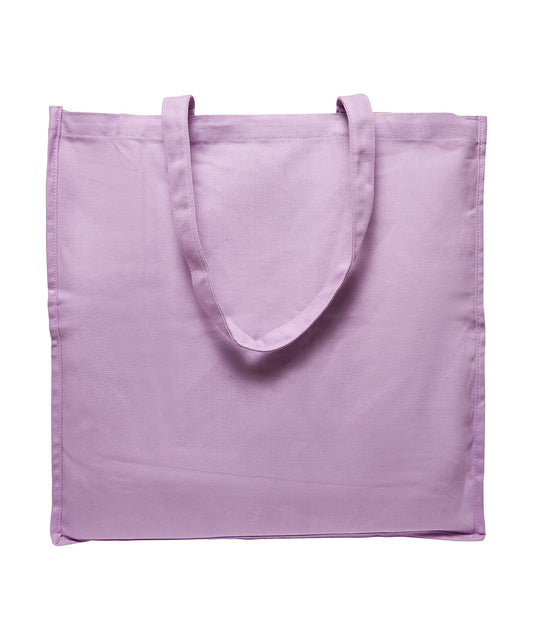 Oversized canvas tote bag