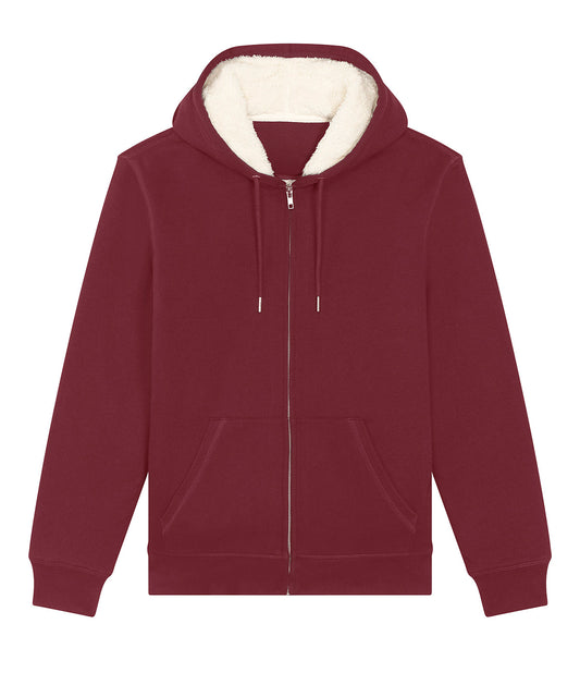 Unisex Hygger sherpa zip-through sweatshirt (STSU956)