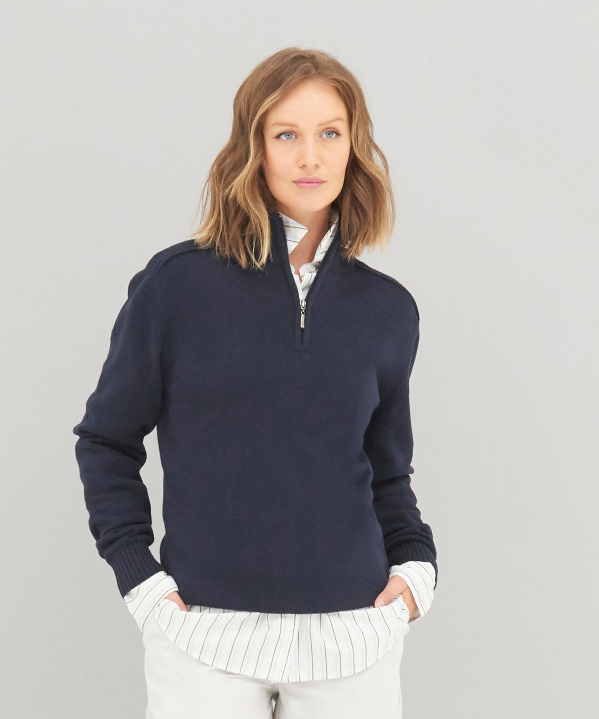 Wakhan 1/4 Regen Zip Knit Sweater