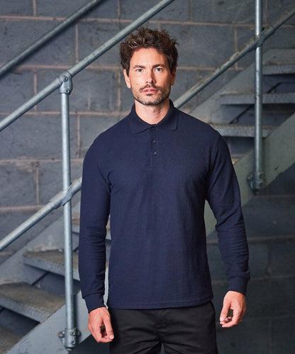 Pro RTX Long Sleeve Polo - Navy