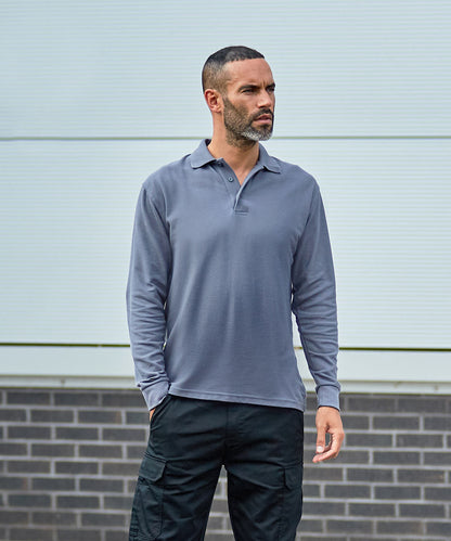 Pro RTX Long Sleeve Polo - Charcoal