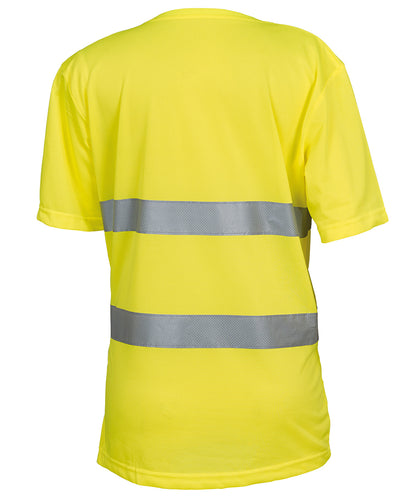 Yoko Hi-Vis Top Cool Super Light V-Neck T-Shirt (HVJ910)