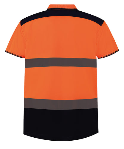 Yoko Hi-Vis Two-Tone Polo Shirt (HVJ220)