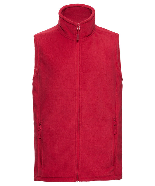 Outdoor fleece gilet