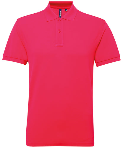 Menâ€™s polycotton blend polo