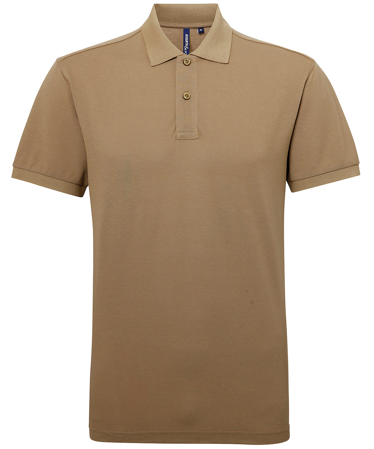 Menâ€™s polycotton blend polo