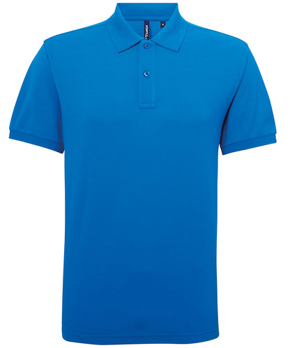 Menâ€™s polycotton blend polo