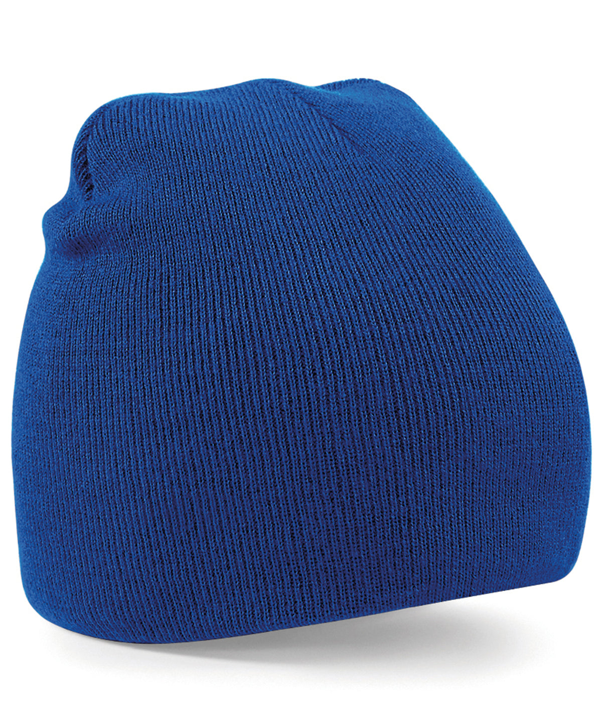 Two-tone pull-on beanie