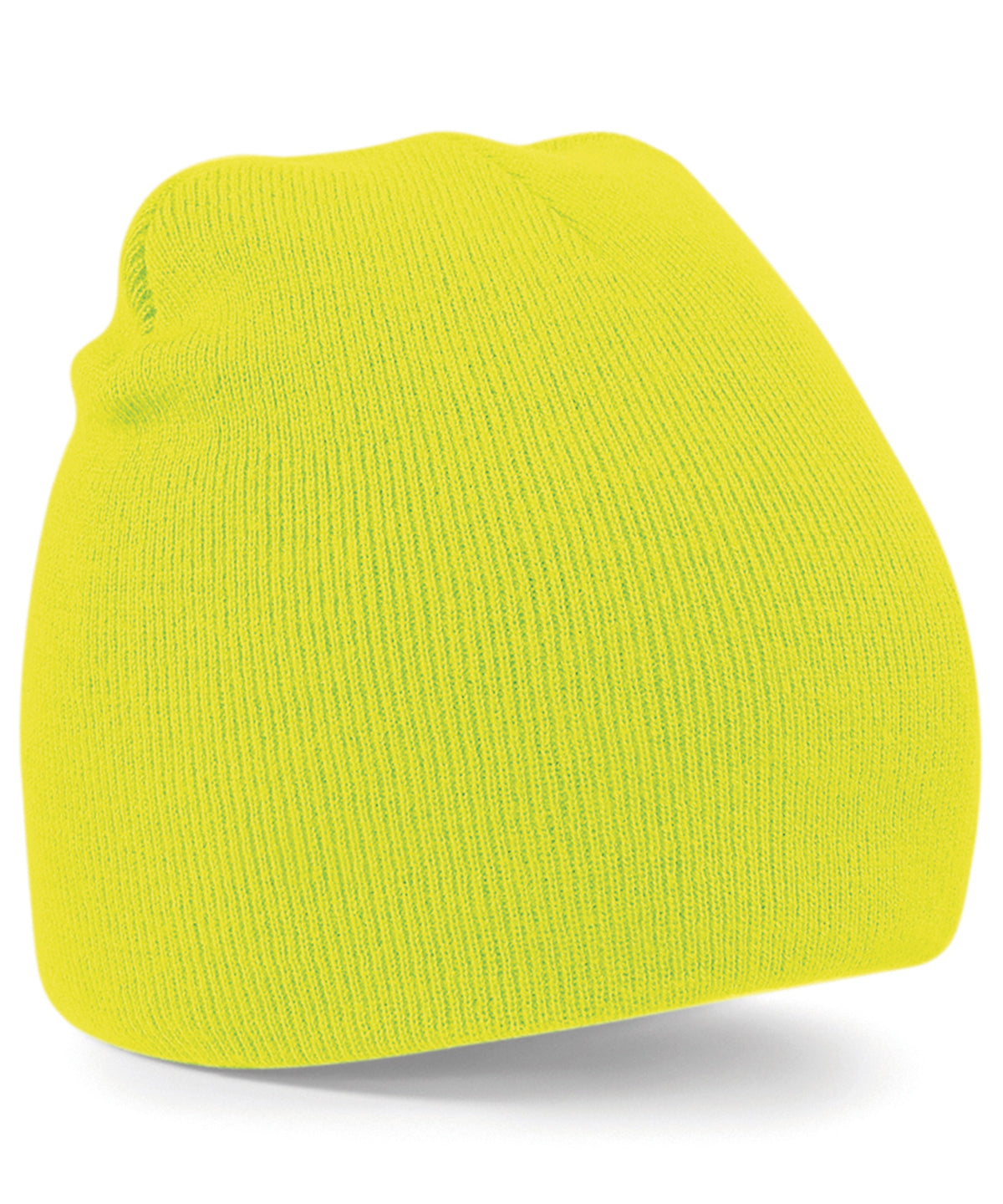 Two-tone pull-on beanie