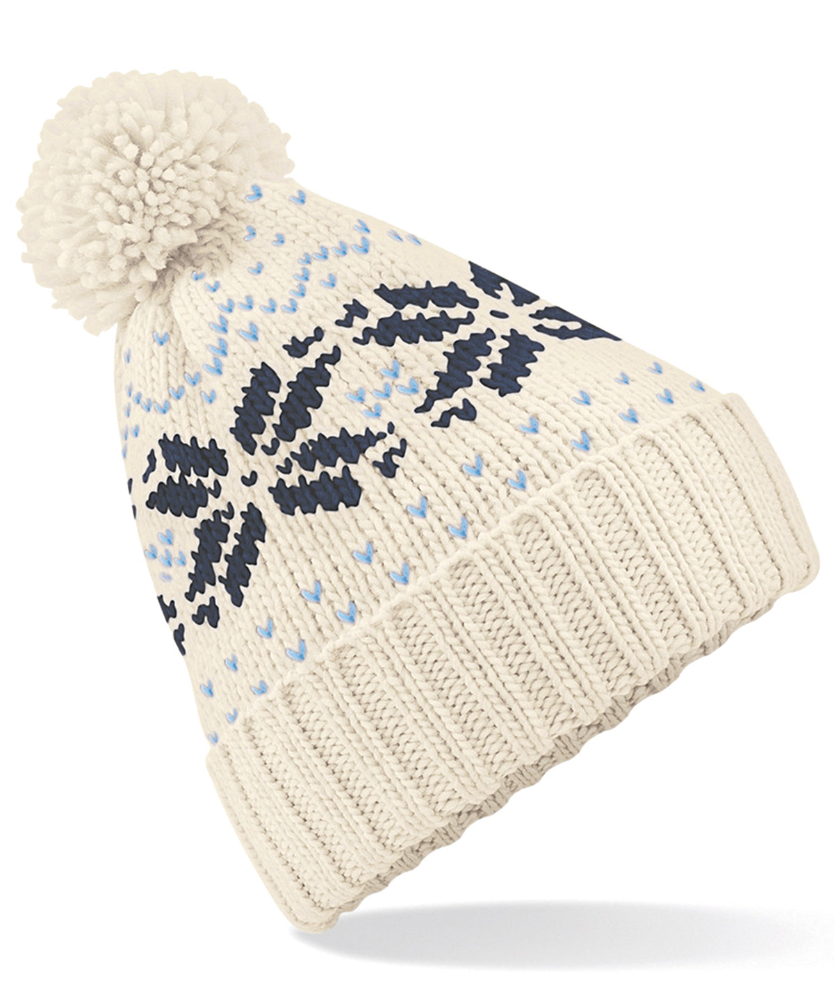 Fair Isle snowstarÂ® beanie