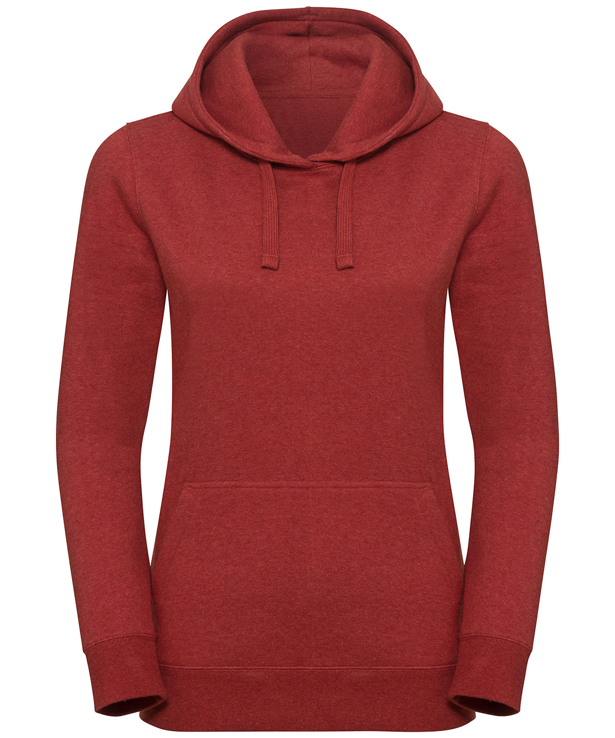 Women's authentic melange hooded sweatshirt