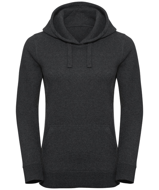 Women's authentic melange hooded sweatshirt