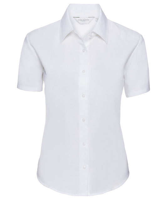 Women's short sleeve Oxford shirt