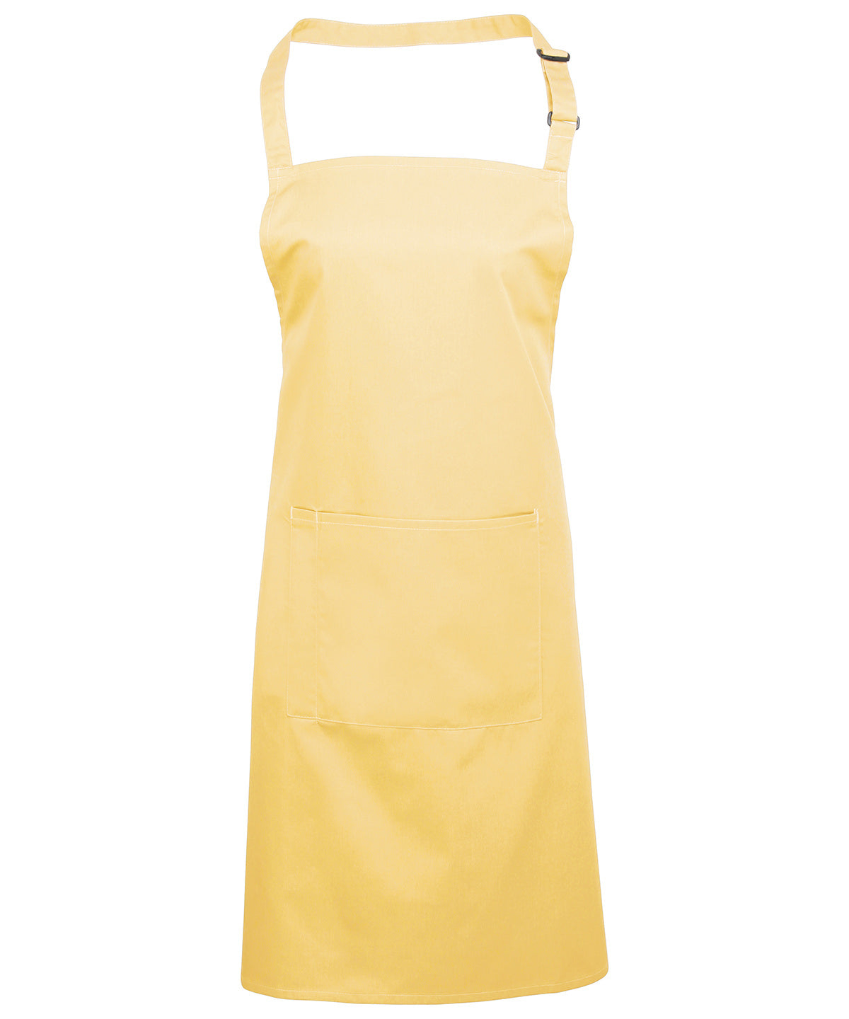 Colours bib apron with pocket