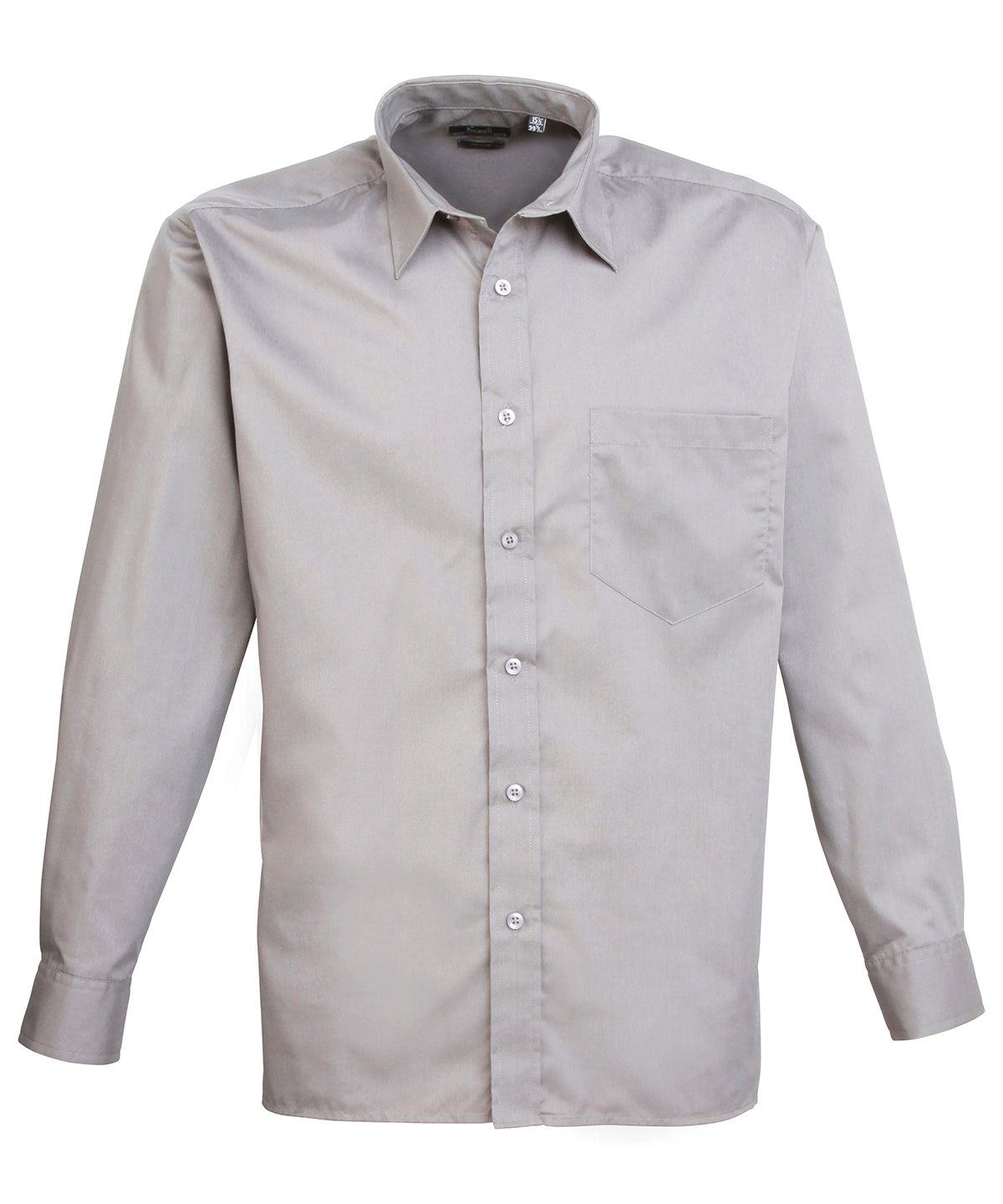 Long sleeve poplin shirt