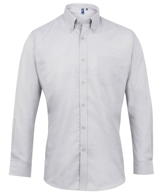 Signature Oxford long sleeve shirt