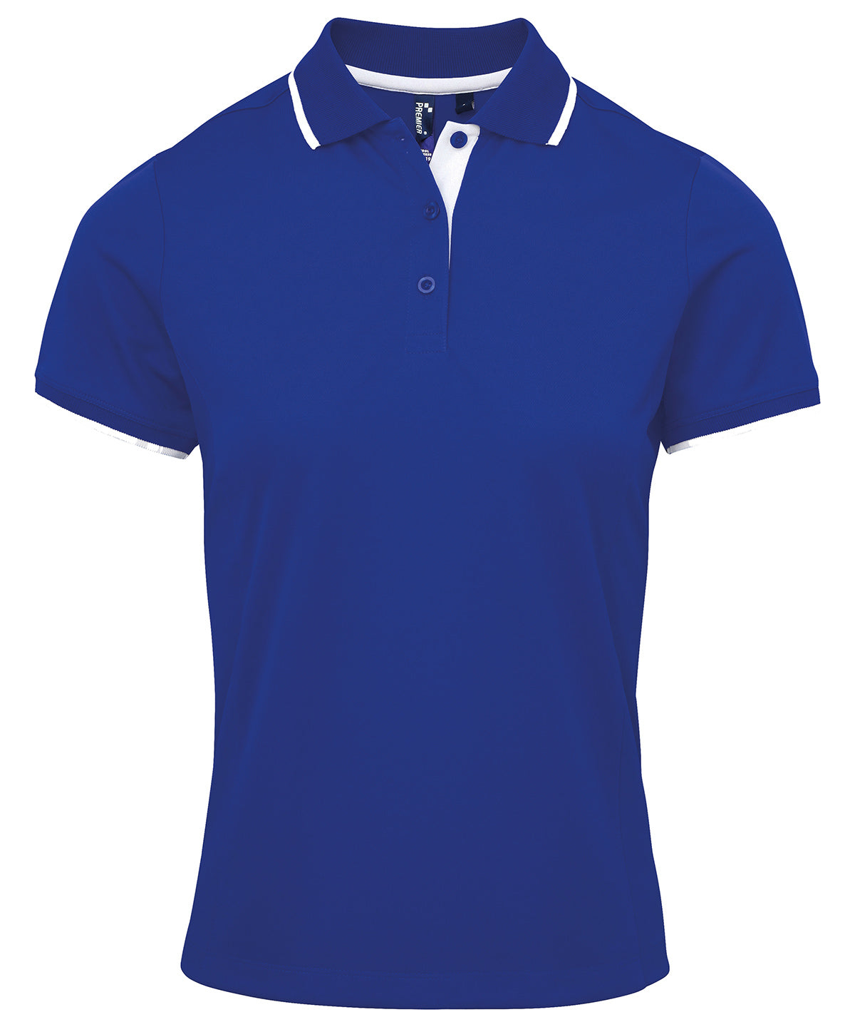 Women's contrast CoolcheckerÂ® polo