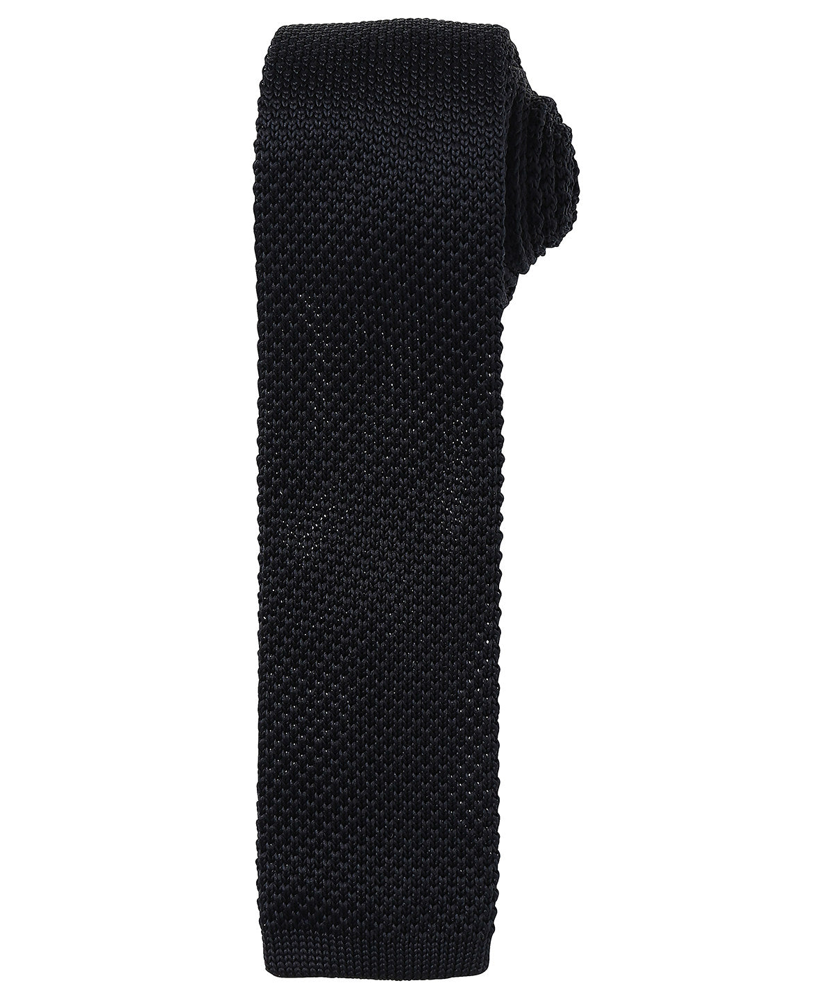 Slim knitted tie