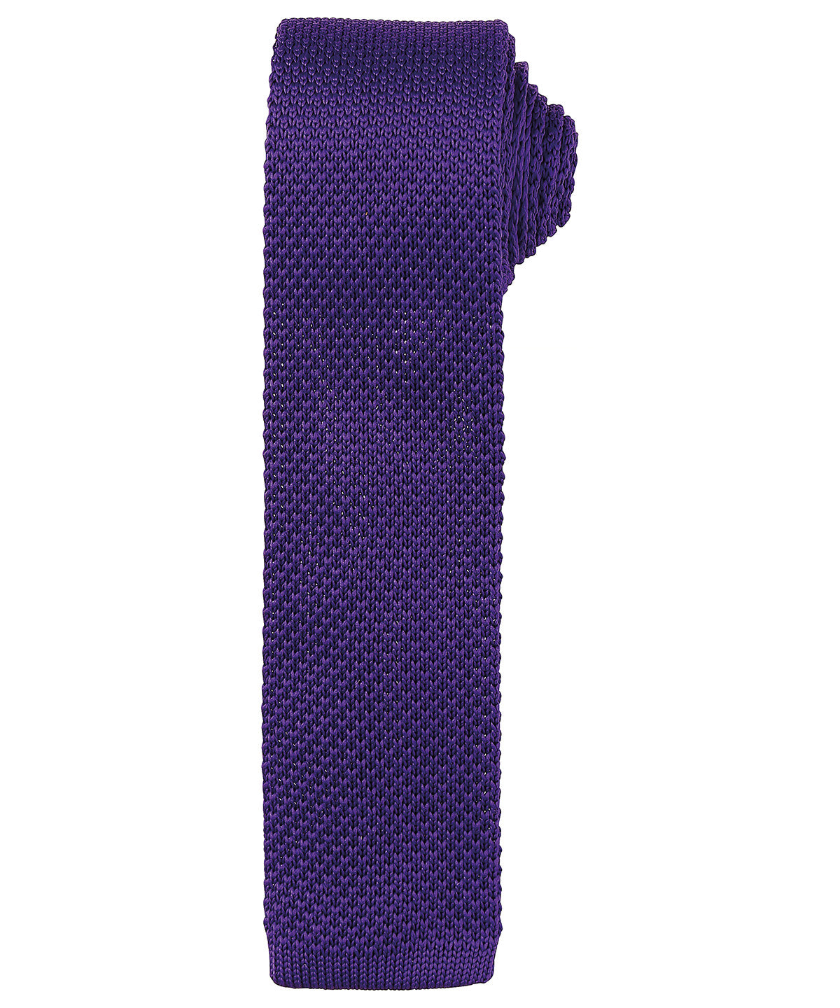 Slim knitted tie