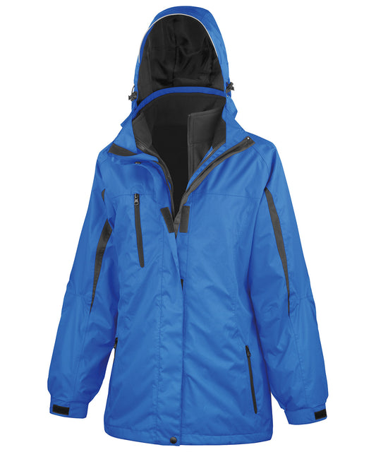 Women's 3-in-1 journey jacket with softshell inner