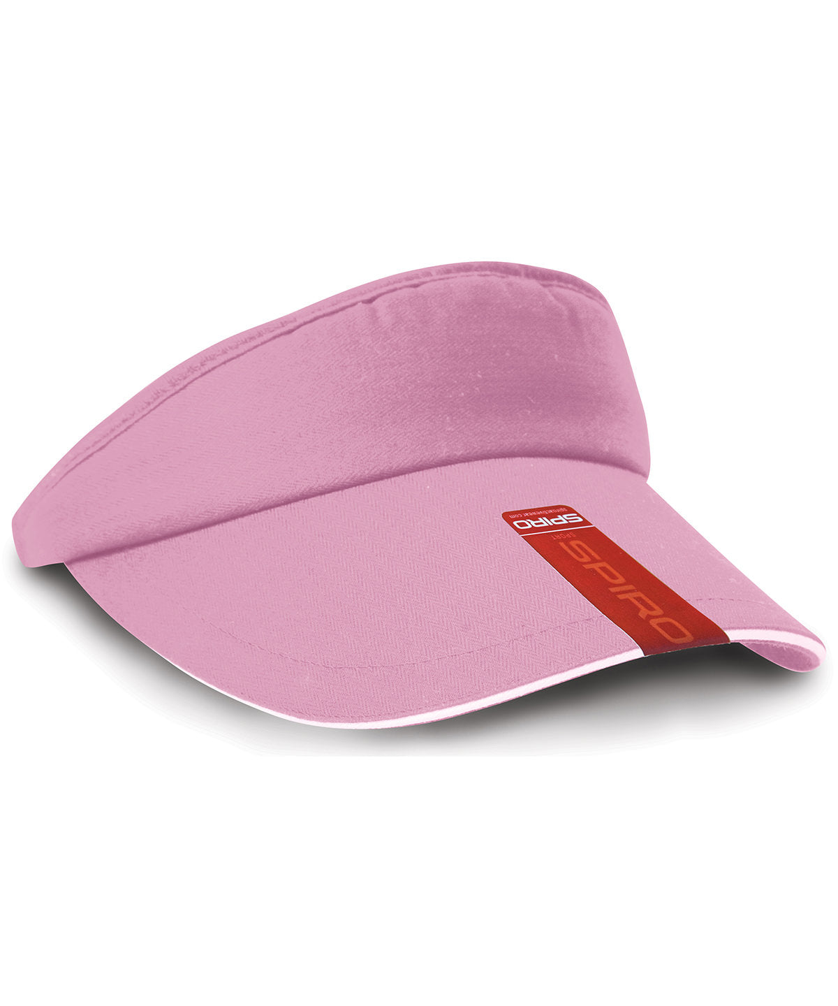 Herringbone sun visor with sandwich peak