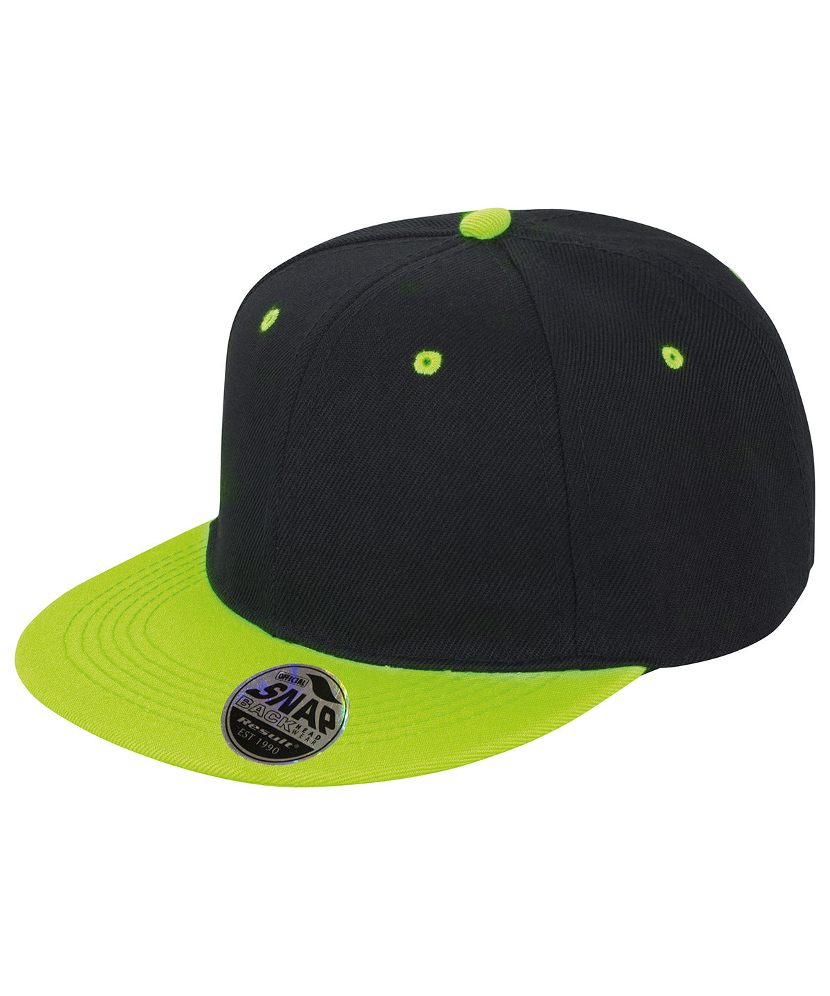 Bronx original flat peak snapback dual colour cap