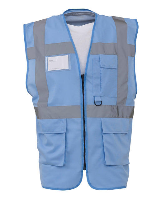 Multifunctional executive hi-vis waistcoat (HVW801)