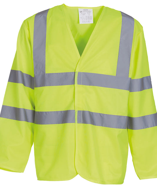 Hi-vis long sleeve waistcoat (HVJ200)