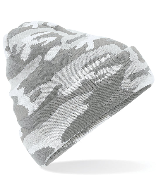 Camo cuffed beanie