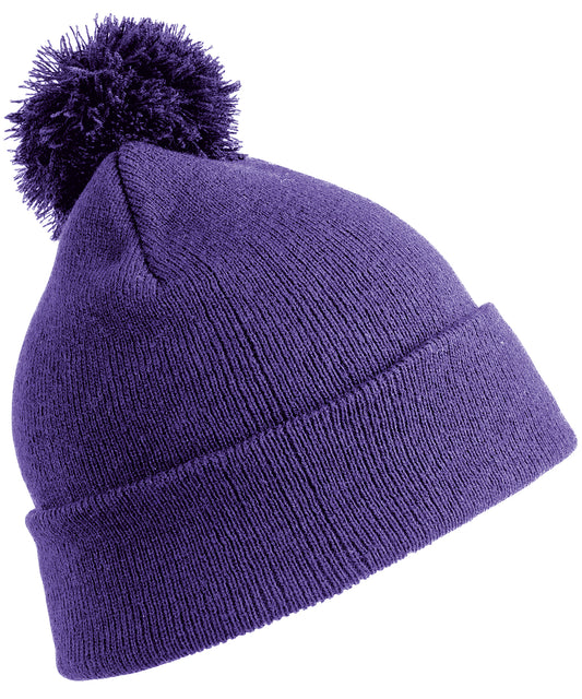 Pom pom beanie