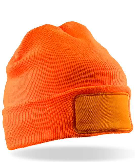 Double-knit Thinsulateâ„¢ printers beanie