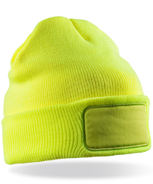 Double-knit Thinsulateâ„¢ printers beanie