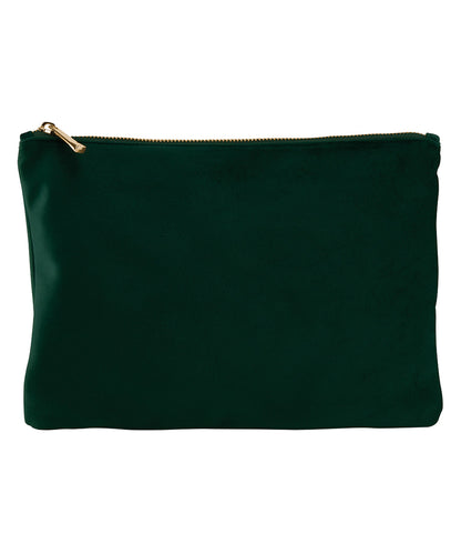 Velvet accessory pouch