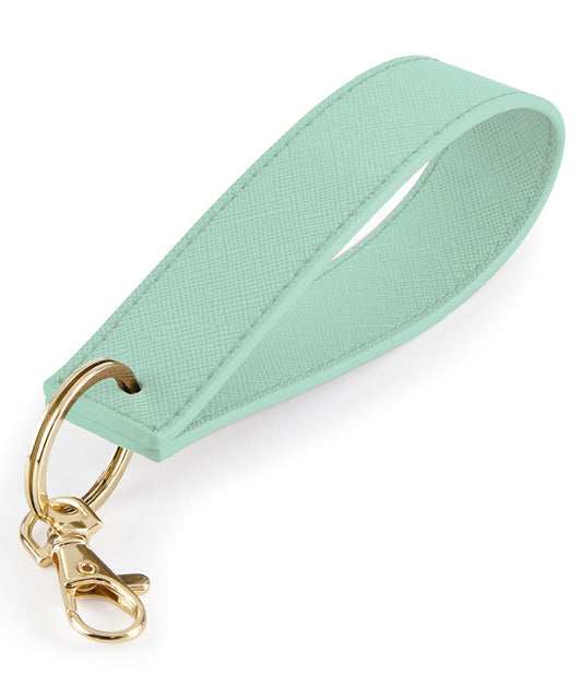 Boutique wristlet keyring