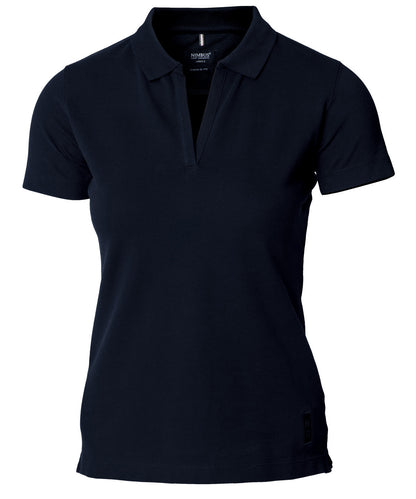 Womenâ€™s Harvard v-neck  stretch deluxe polo