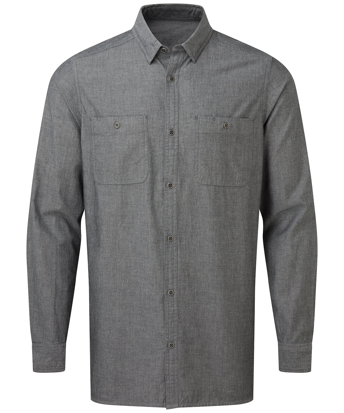 Menâ€™s Chambray shirt, organic and Fairtrade certified