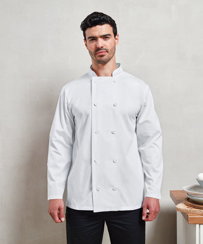 Long sleeve chefâ€™s jacket