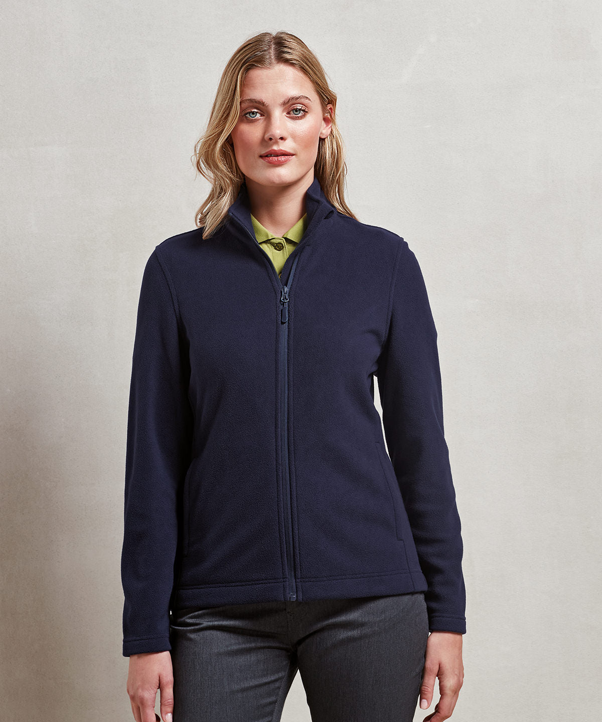 Womenâ€™s â€˜Recyclightâ€™ full-zip microfleece