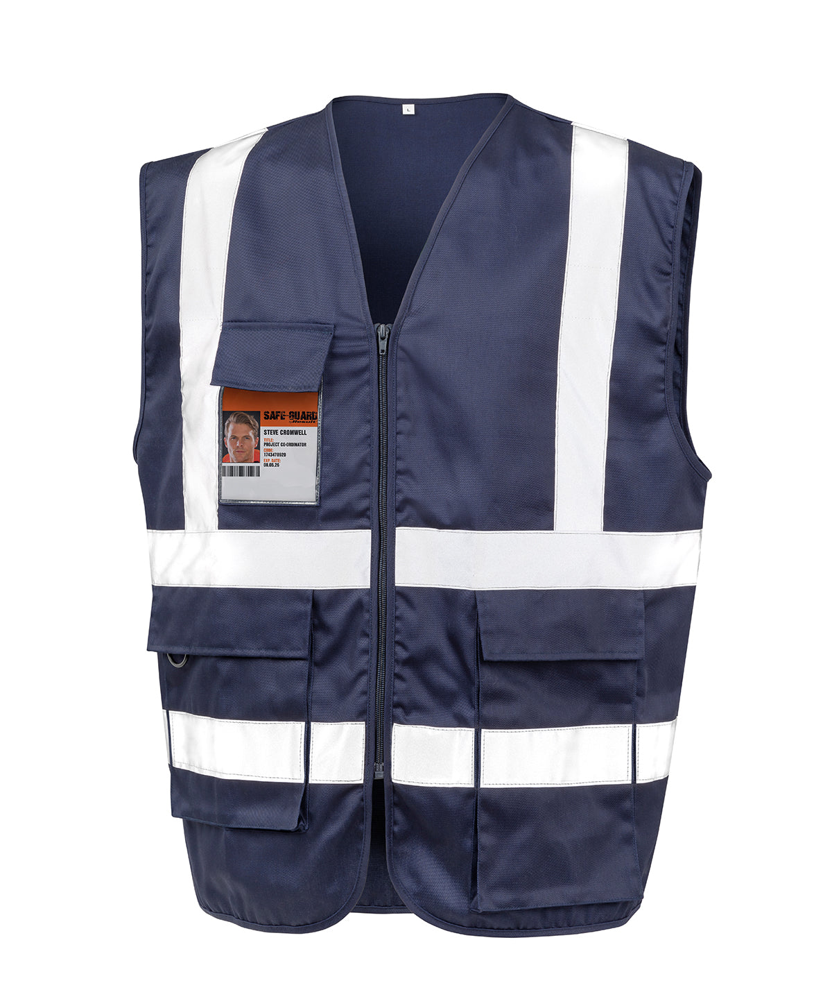 Heavy duty polycotton security vest