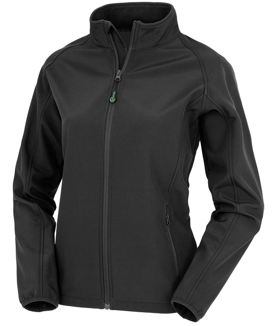 Women's recycled 2-layer printable softshell jacket 