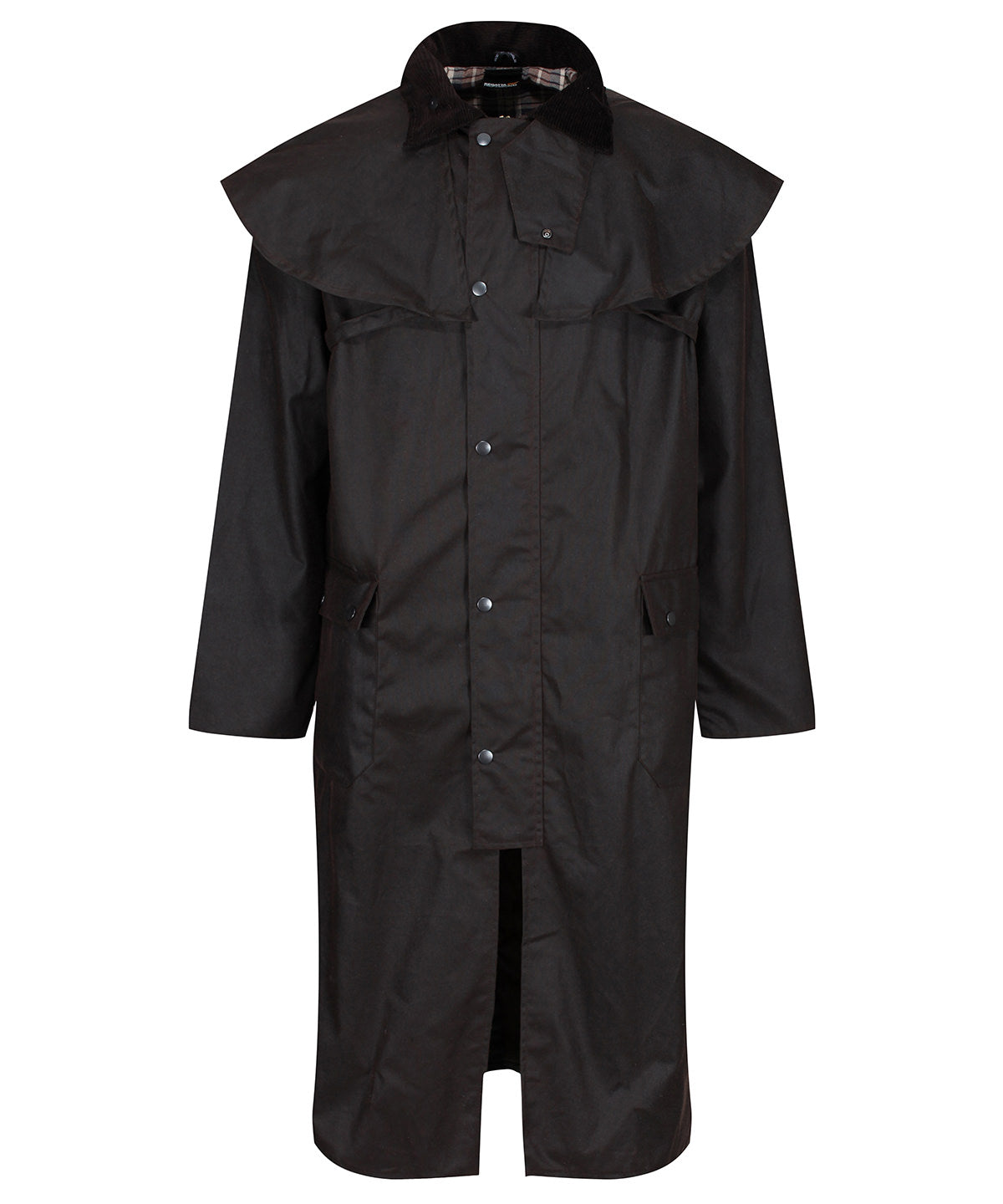 Cranbrook caped wax riding jacket