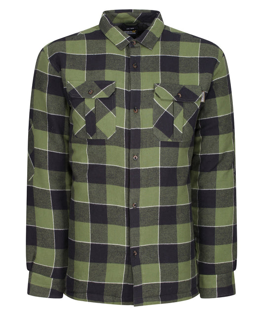 Shelford insulated check shirt