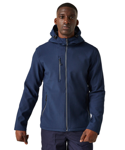 Navigate 2-layer hooded softshell jacket